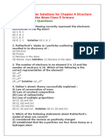 NCERT Exemplar Solutions for Chapter 4 Structure of the Atom Class 9 Science