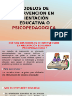 Modelos de Orientacion Educativa