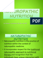 NATUROPATHIC NUTRITION