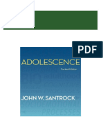 Test Bank for Adolescence, 14th Edition : Santrock PDF Download Full Book with All Chapters