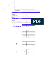 Evaluación 360 Ejemplos Excel