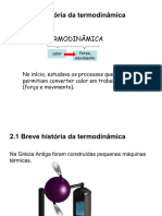 2.1 Breve História Da Termodinâmica