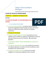 FISCALITE APPROFONDIE