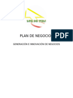 PLAN DE NEGOCIOS