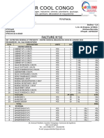 Facture N°02 Air Cool