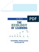 [FREE PDF sample] The Ecology of Learning Sustainability Lifelong Learning and Everyday Life First Edition John Blewitt ebooks