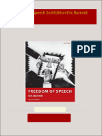 Download Full Freedom of Speech 2nd Edition Eric Barendt PDF All Chapters