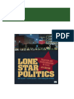 Download full Test Bank for Lone Star Politics Tradition and Transformation in Texas, 6th Edition, Ken Collier, Steven Galatas, Julie Harrelson-Stephens all chapters