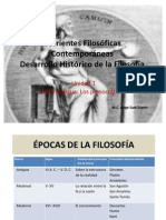 Corrientes Filosóficas Los Presocráticos y Divisiones 1 PRT 2