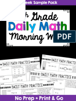 6thGradeMathSpiralReviewFreeDailyPracticeActivitiesorHomework2wks-1