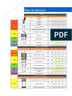 Plan ejercicio