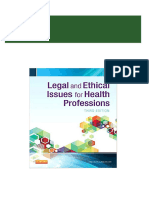 Instant Download for Test Bank for Legal and Ethical Issues for Health Professions 3rd Edition 2024 Full Chapters in PDF