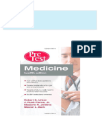 Get Medicine PreTest Self Assessment Review Twelfth Edition PreTest Clinical Medicine Robert Urban free all chapters