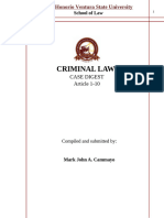 Cammayo Mark John a Criminal Law Art. 1-10 Cases