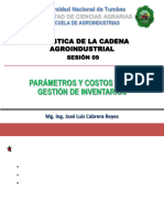 DiapositivasParametrosycostosdelagestiondeinventarios II