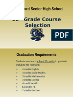 Entering10thGrade-CourseSelectionPresentation