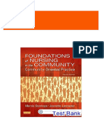 Instant Download for Foundations of Nursing in the Community Community Oriented Practice 4th Edition Stanhope Test Bank 2024 Full Chapters in PDF