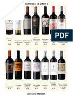 CATALOGO DE VINOS GENERAL