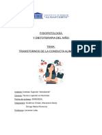 TRASTORNOS DE LA CONDUCTA ALIMENTARIA(1)