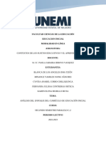 ANÁLISIS DEL ENFOQUE DEL CURRÍCULO DE EDUCACIÓN INICIAL