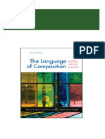 Instant Access to Language of Composition Reading Writing Rhetoric 2nd Edition The Renee H. Shea &amp; Lawrence Scanlon &amp; Robin dissin Aufses ebook Full Chapters