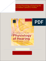 PDF An Introduction to the Physiology of Hearing 4th edition 2012 Edition James O. Pickles download