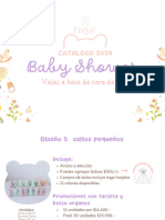 Catálogo baby shower junio 2024