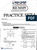 JEE Mains PS 5 Test