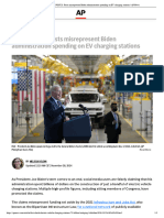 FACT FOCUS_ Posts misrepresent Biden administration spending on EV charging stations _ AP News