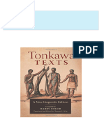 Get Tonkawa Texts A New Linguistic Edition Harry Hoijer free all chapters