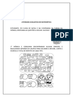 AVALIAÇÃO DE MATEMÁTICA 1O ANO 2024