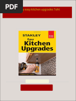 Full Download Stanley easy kitchen upgrades Toht PDF DOCX