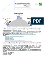 CONSERVAÇÃO DA ENERGIA MECANICA