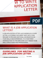 How to Make an Application Letter and Resume