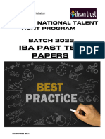 Past Papers with KEY- NTHP Batch 2022