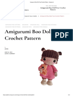 Amigurumi Boo Doll Free Crochet Pattern - Amigurumi