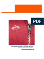 Instant Download for Fundamentals of Statistics 4th Edition Michael Sullivan Solutions Manual 2024 Full Chapters in PDF