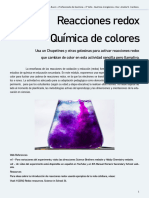 ISFD36- Química inorgánica- LABORATORIO Redox- Prof. Analía N. Cardozo