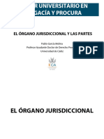 El órgano jurisdiccional y las partes