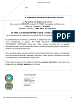 7. Antecedentes de policia