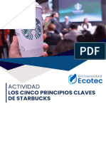 LOS CINCO PRINCIPIOS CLAVES DE STARBUCKS