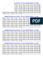 Corrected Keys (PT-01) JEE-2025