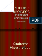 SÍNDROMES TIROIDEOS