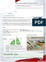 Artistica grado 8 y 9 trazado con instrumentos