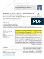 2020 Sotayo et al.- Development and structural behaviour of adhesive free laminated timber beams and cross laminated panels