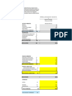 TALLER ANALISIS DE LOS ESTADOS FINANCIEROS