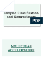 Lec 6a.  ENZYME CLASSIFICATION AND NOMENCLATURE