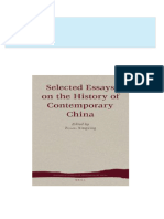 Download Selected Essays on the History of Contemporary China 1st Edition Zhang Xingxing ebook All Chapters PDF