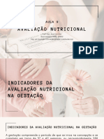 Aula 9 - Avaliação Nutricional 