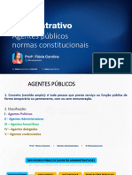 Meu Preparatório - Direito Administrativo - Agentes Públicos - Normas Constitucionais - Bloco 1